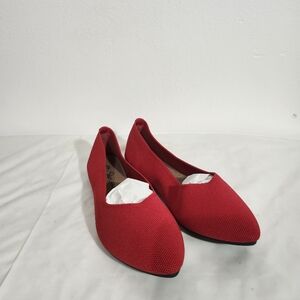 Red Women's Flats
